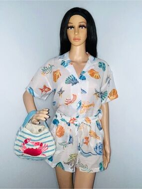 Tropical / Hawaiian Two piece set
